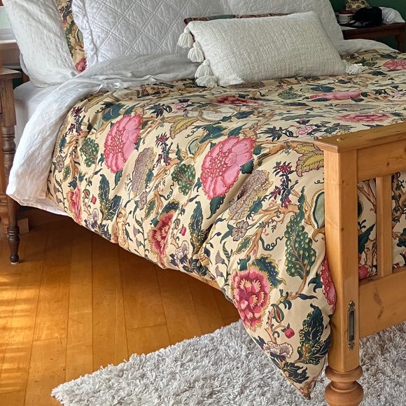 Pottery Barn Bedding Pottery Barn Keira Palampore Queensize Duvet Cover Poshmark